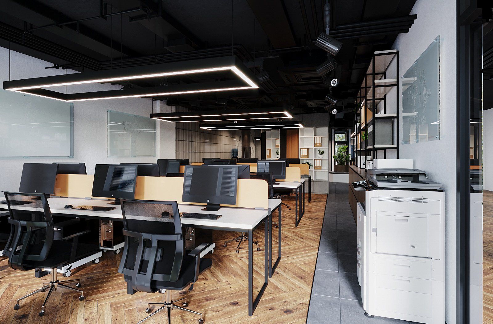 Thiết Kế Tòa Nhà Tổ Hợp TNH99 - Phong Cách Hiện Đại - 300m2