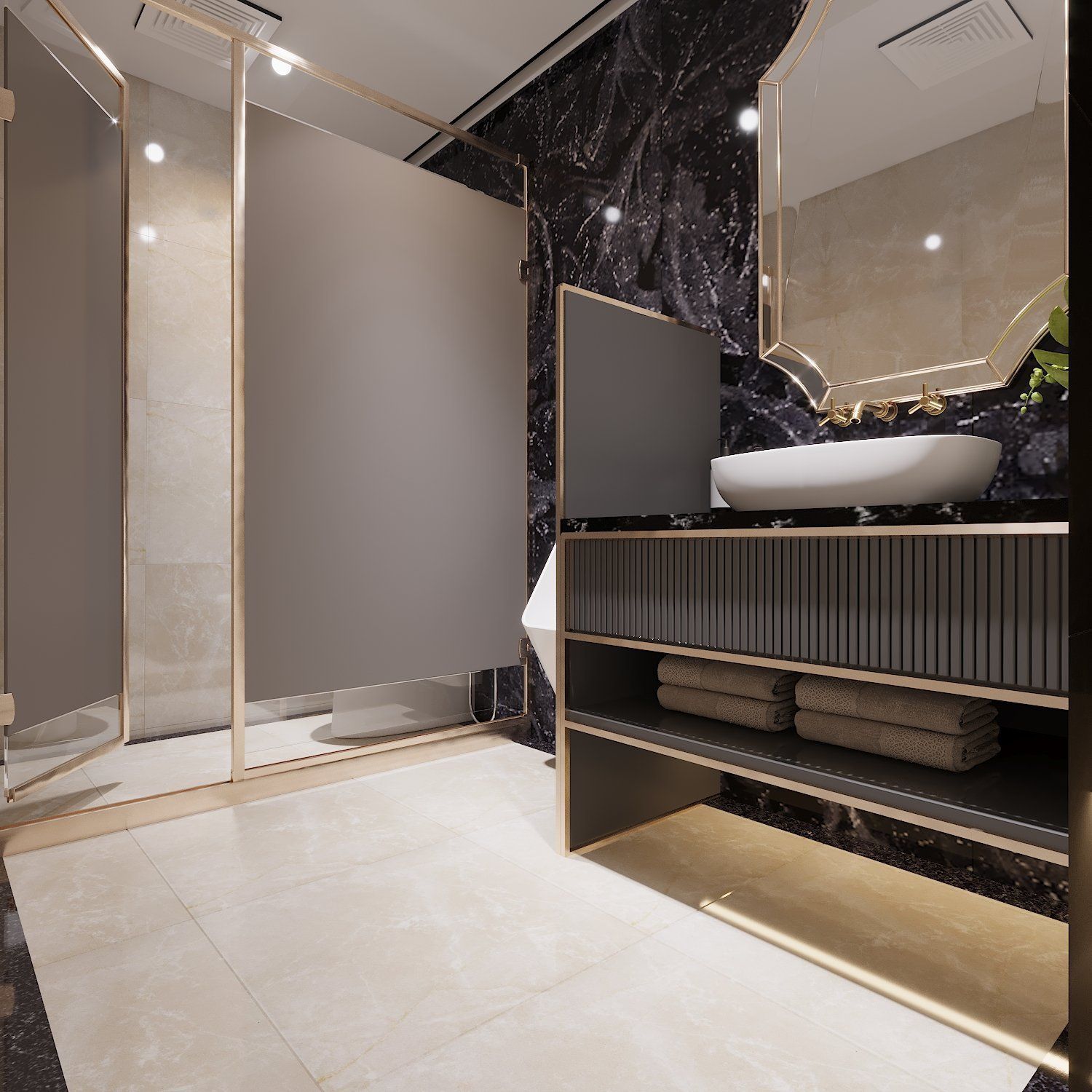 Thiết Kế Tòa Nhà Tổ Hợp TNH99 - Phong Cách Hiện Đại - 300m2