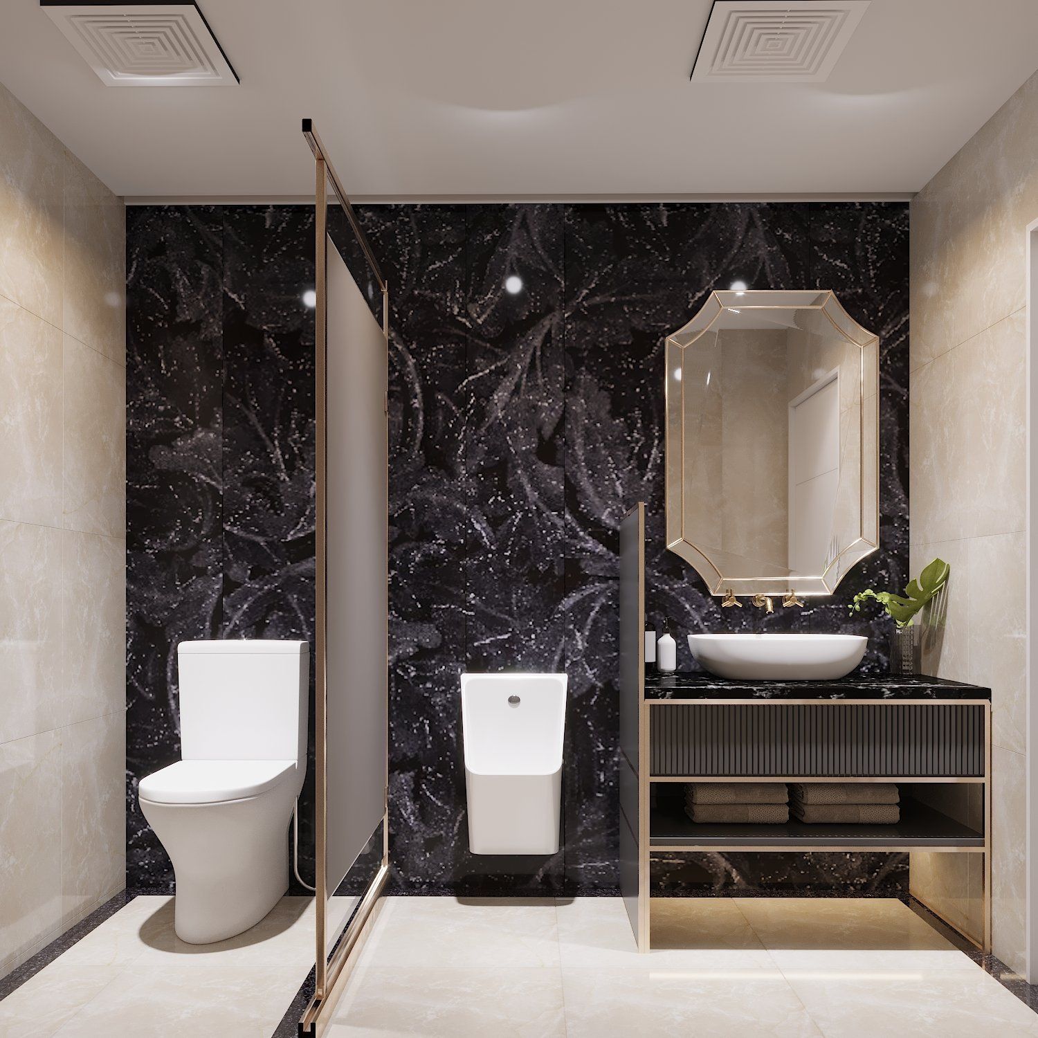 Thiết Kế Tòa Nhà Tổ Hợp TNH99 - Phong Cách Hiện Đại - 300m2