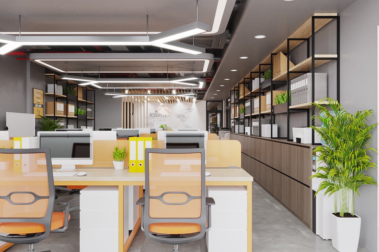 Thiết Kế Tòa Nhà Tổ Hợp TNH99 - Phong Cách Hiện Đại - 300m2