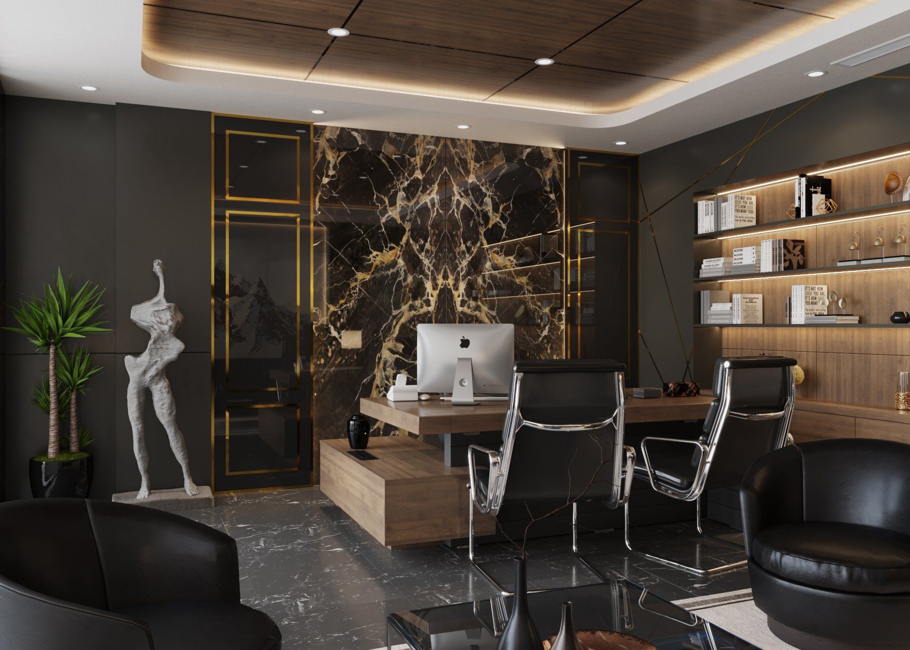 Thiết Kế Tòa Nhà Tổ Hợp TNH99 - Phong Cách Hiện Đại - 300m2
