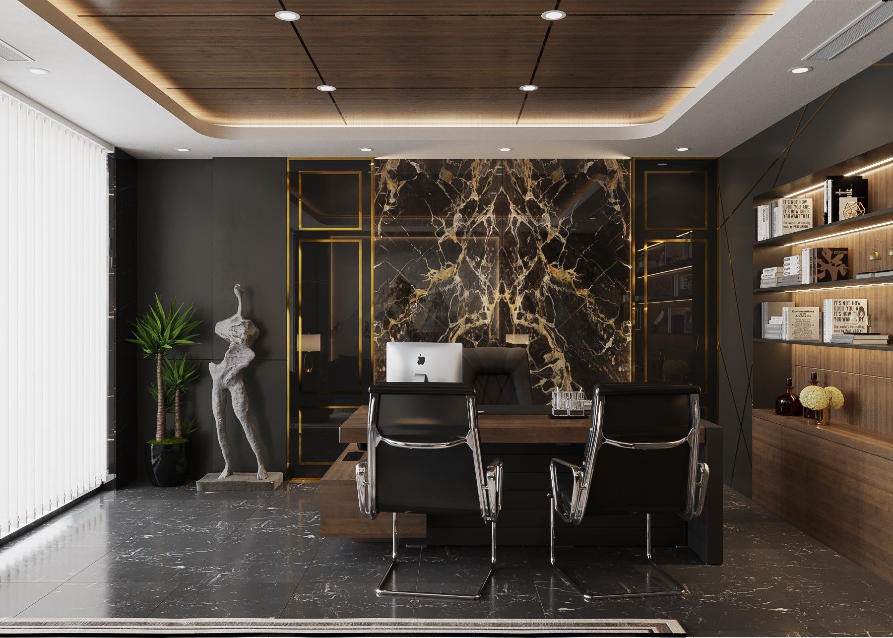 Thiết Kế Tòa Nhà Tổ Hợp TNH99 - Phong Cách Hiện Đại - 300m2