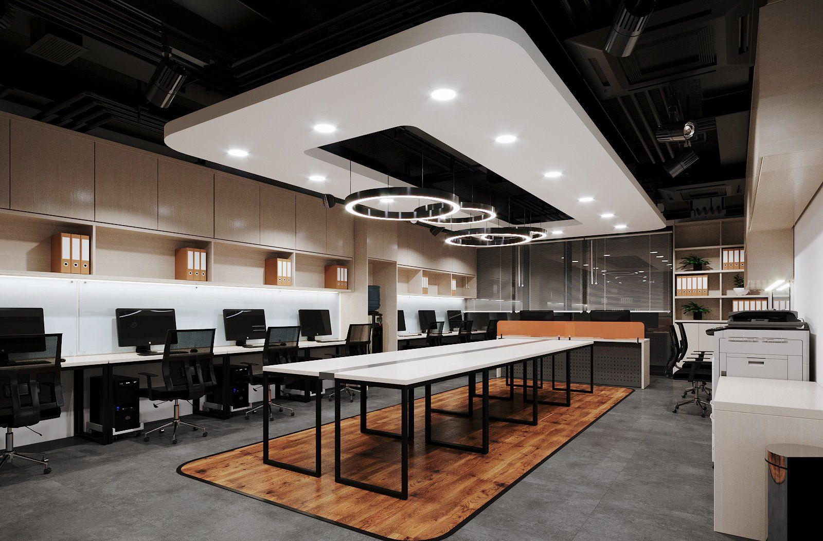 Thiết Kế Tòa Nhà Tổ Hợp TNH99 - Phong Cách Hiện Đại - 300m2