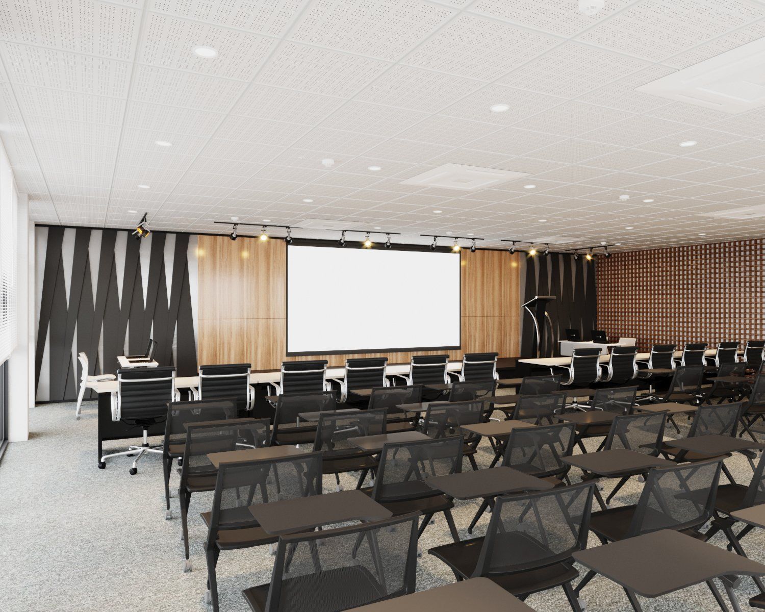 Thiết Kế Tòa Nhà Tổ Hợp TNH99 - Phong Cách Hiện Đại - 300m2