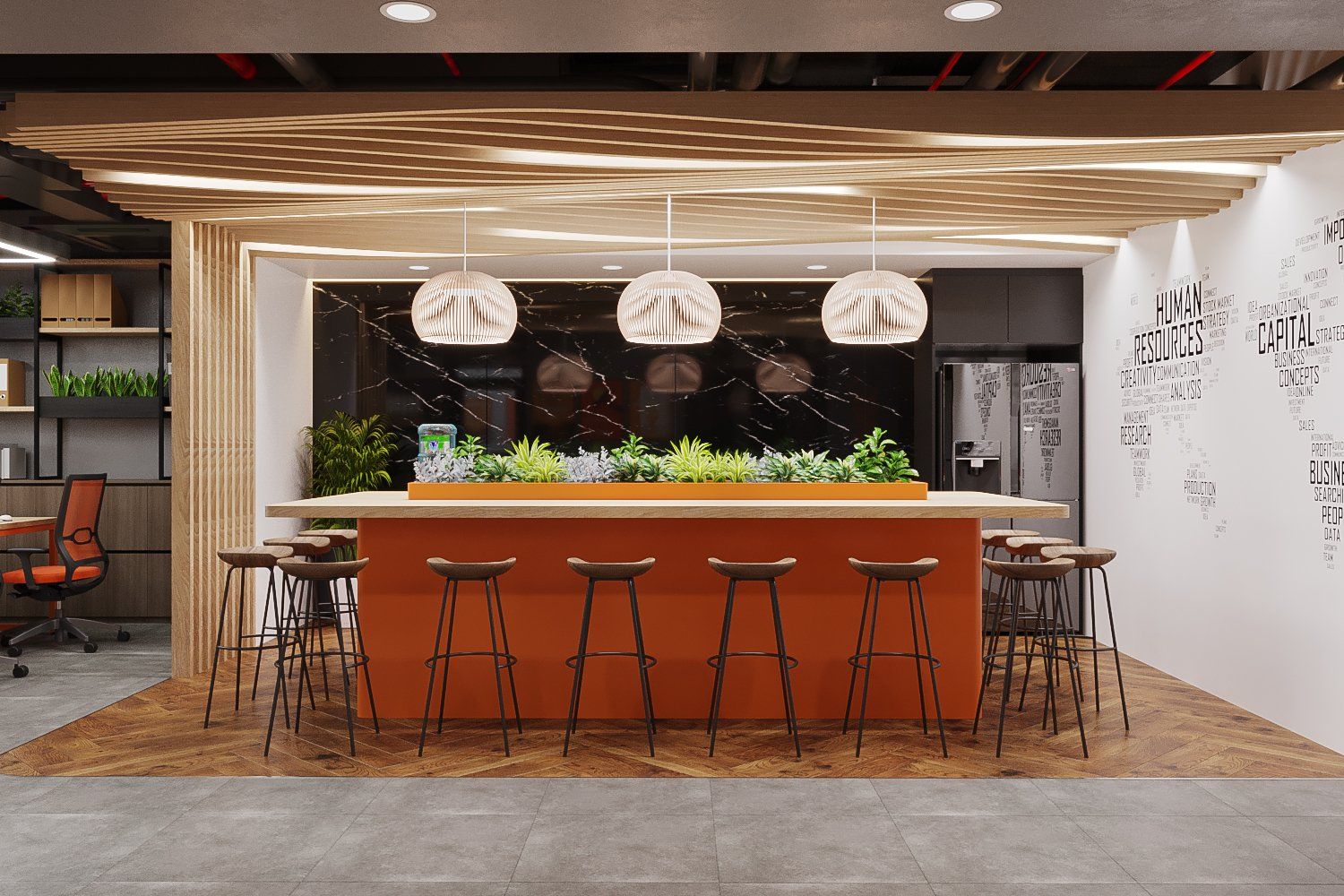 Thiết Kế Tòa Nhà Tổ Hợp TNH99 - Phong Cách Hiện Đại - 300m2
