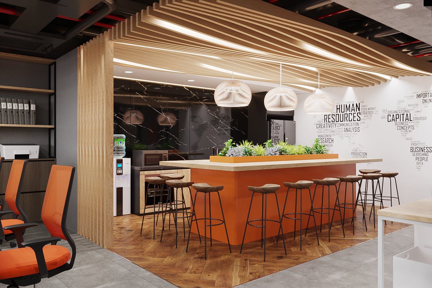 Thiết Kế Tòa Nhà Tổ Hợp TNH99 - Phong Cách Hiện Đại - 300m2