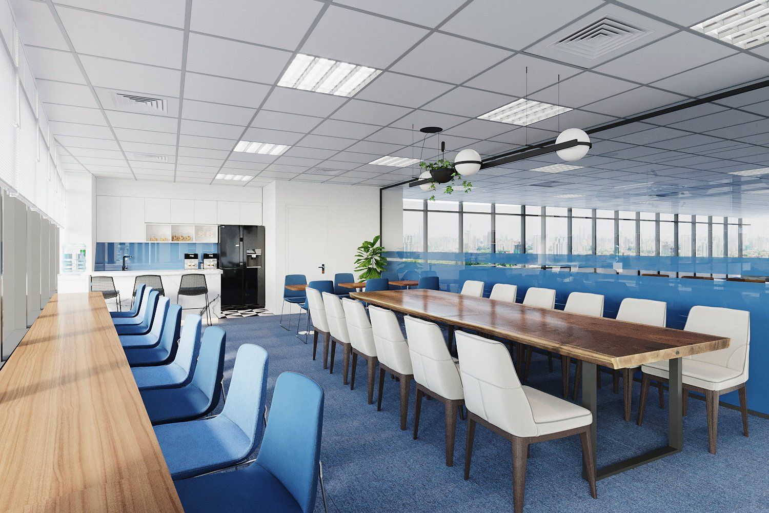 Thiết Kế Văn Phòng Chứng Khoán BSC - Phong Cách Hiện Đại - 500m2