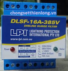 Thiết bị chống sét lan truyền 1 pha 8A LPI DLSF-8A-385V