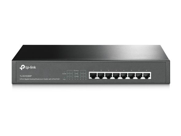 Switch Desktop/Rackmount 8 cổng Gigabit với 8 cổng PoE+