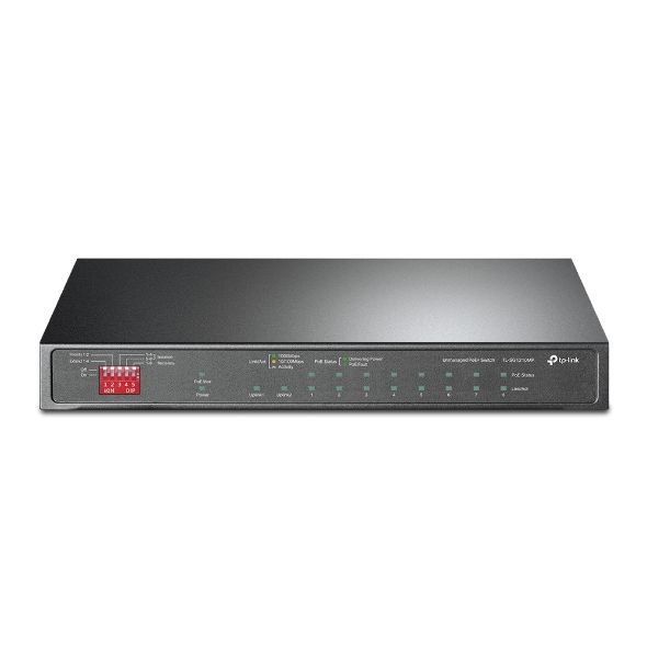 10-Port Gigabit Desktop Switch with 8-Port PoE+