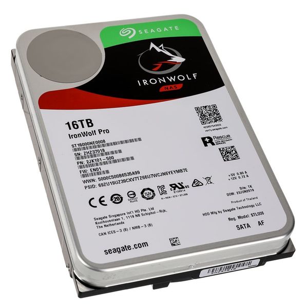 Ổ cứng cho nas Seagate Ironwolf Pro 16TB ST16000NE0008