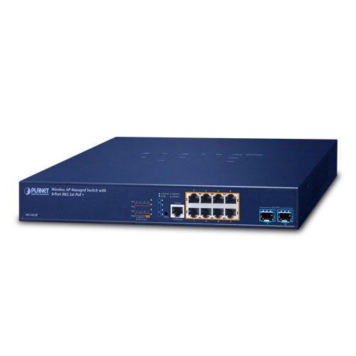 Wireless AP Managed Switch with 8-Port 802.3at PoE + 2-Port 10G SFP+