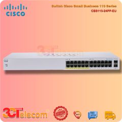 CBS110-24PP-EU: switch cisco 24 Port 10/100/1000 Mbps PoE 100W  + 2 Port SFP