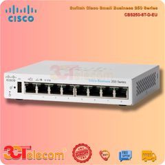 Switch Cisco CBS250 8T D EU: 8 Port 10/100/1000 Mbps