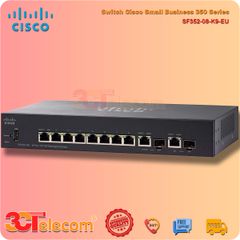 Switch Cisco SF352-08-K9-EU: 8-Port 10/100 Mbps, 2 Gigabit copper/SFP combo