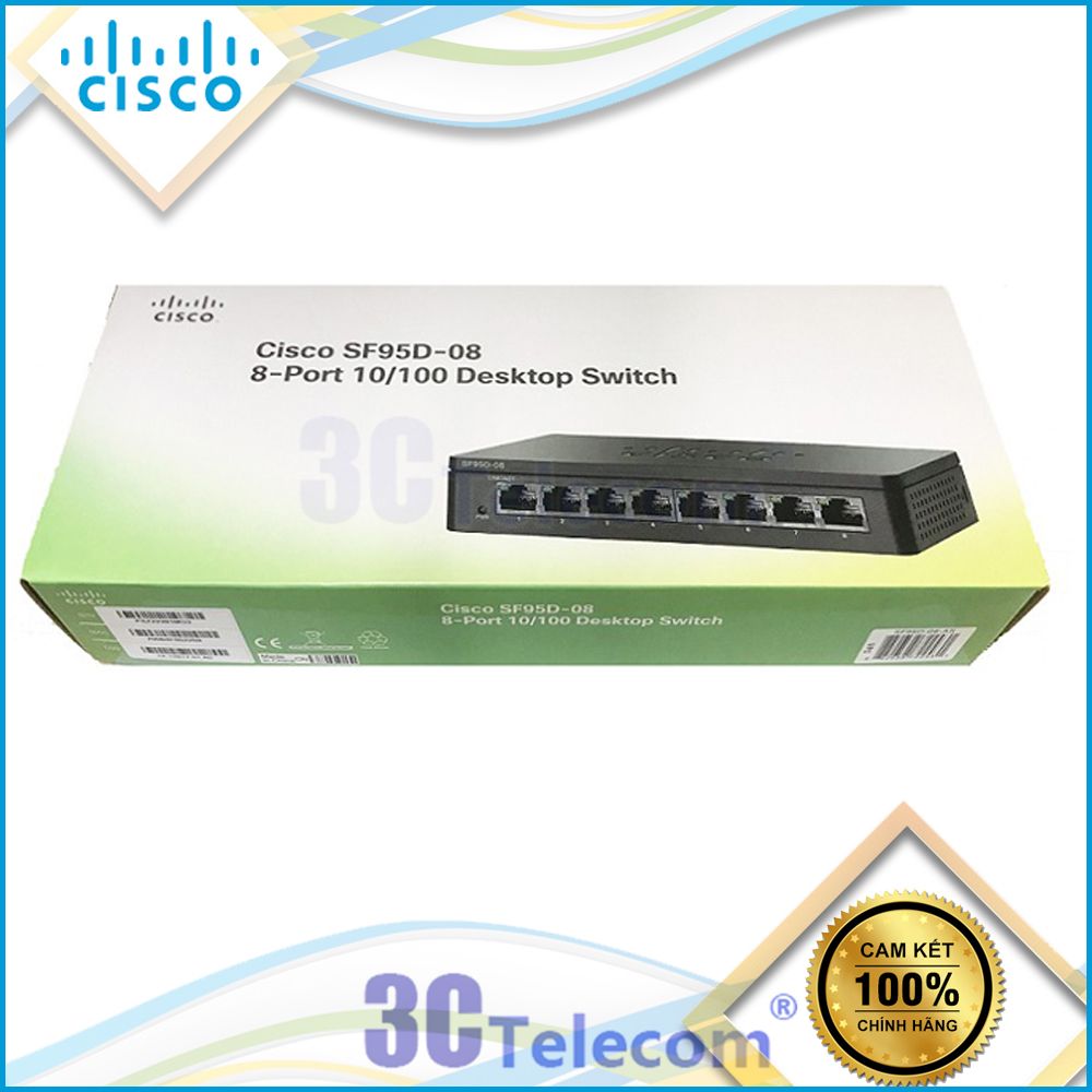 SF95D-08: switch cisco  8 Port 10/100 BASE-TX Desktop Switch