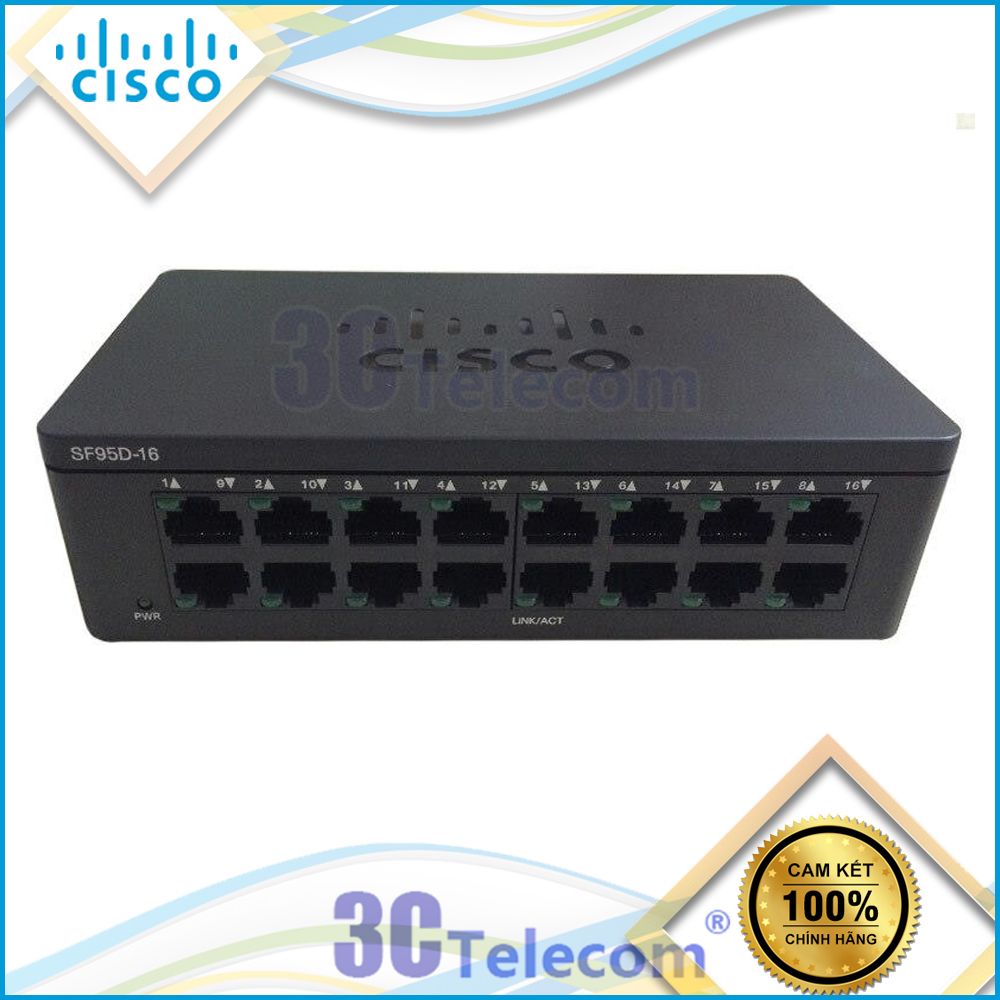 SF95D-16: switch cisco  16 Port 10/100 BASE-TX Desktop Switch