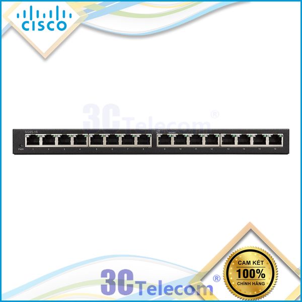 SG95-16: switch cisco 16 port 10/100/1000 Mbps Rack Switch