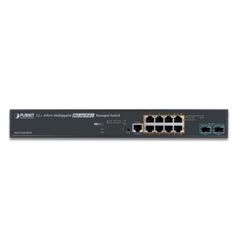 MGS-5220-8P2X: switch planet L2+ 8-Port 2.5G 802.3at PoE + 2-Port 1G/10G SFP+ Managed Multigigabit Switch