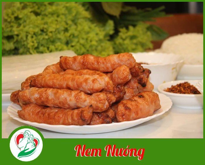  Nem nướng 0.5kg (không gồm rau, nước chấm, bún...) 