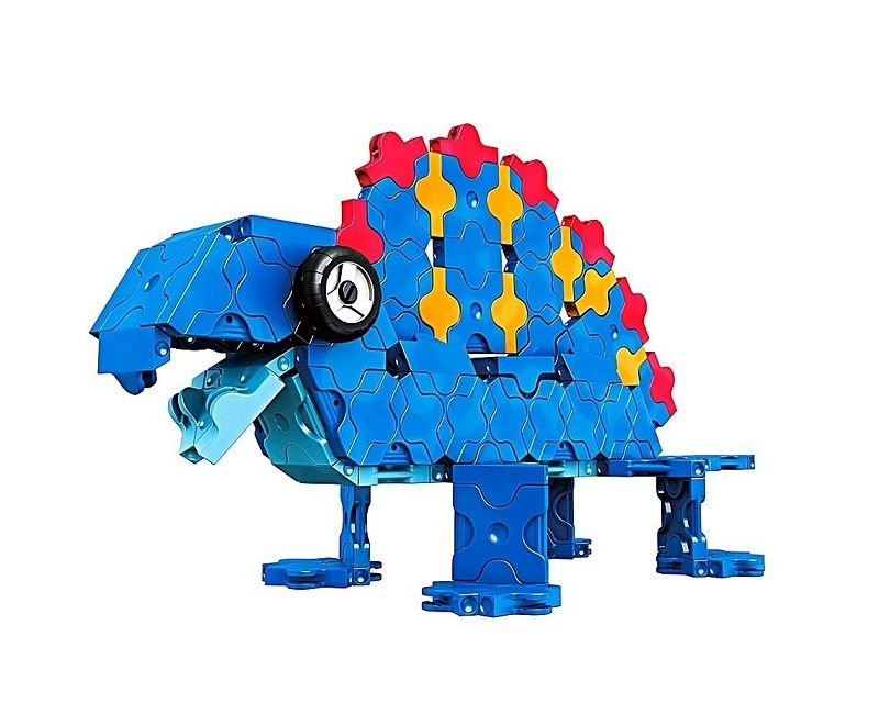  Bộ xếp hình sáng tạo LaQ Dinosaur World STEGOSAURUS - Chủ đề Thế giới Khủng long (Khủng long Phiến sừng) 300 mảnh ghép 