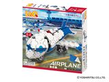  Bộ xếp hình sáng tạo LaQ Hamacron Constructor AIRPLANE - Chủ đề Phương tiện giao thông (Máy ) 180 mảnh ghép và 8 chi tiết Hamacron 