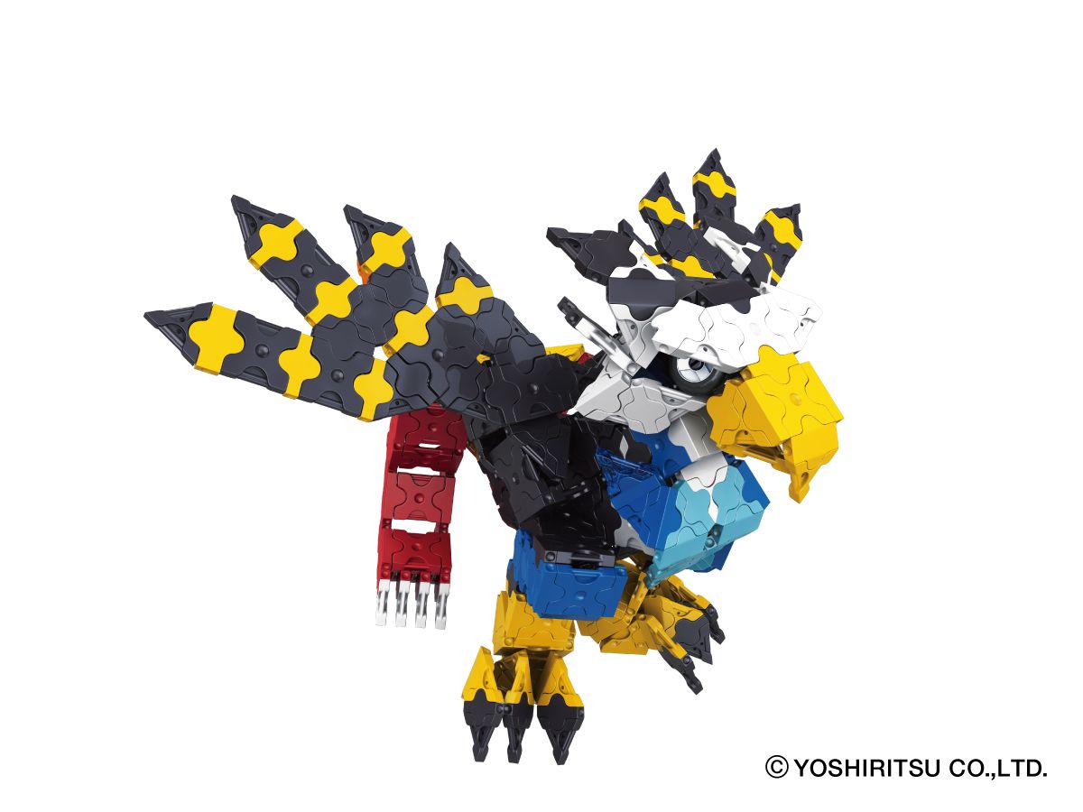 Bộ xếp hình sáng tạo LaQ Mystical Beast CHIMERA - Chủ đề Sinh vật huyền bí (CHIMERA) 810 mảnh ghép và 8 chi tiết Hamacron