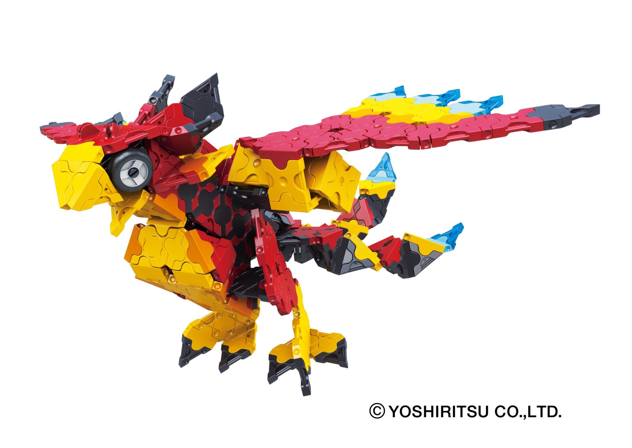 Bộ xếp hình sáng tạo LaQ Mystical Beast CHIMERA - Chủ đề Sinh vật huyền bí (CHIMERA) 810 mảnh ghép và 8 chi tiết Hamacron