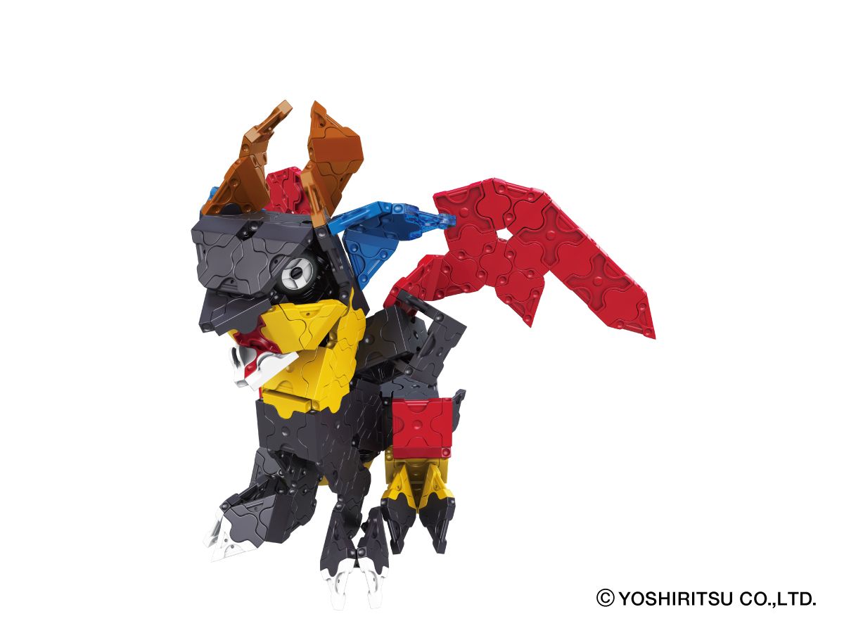 Bộ xếp hình sáng tạo LaQ Mystical Beast CHIMERA - Chủ đề Sinh vật huyền bí (CHIMERA) 810 mảnh ghép và 8 chi tiết Hamacron