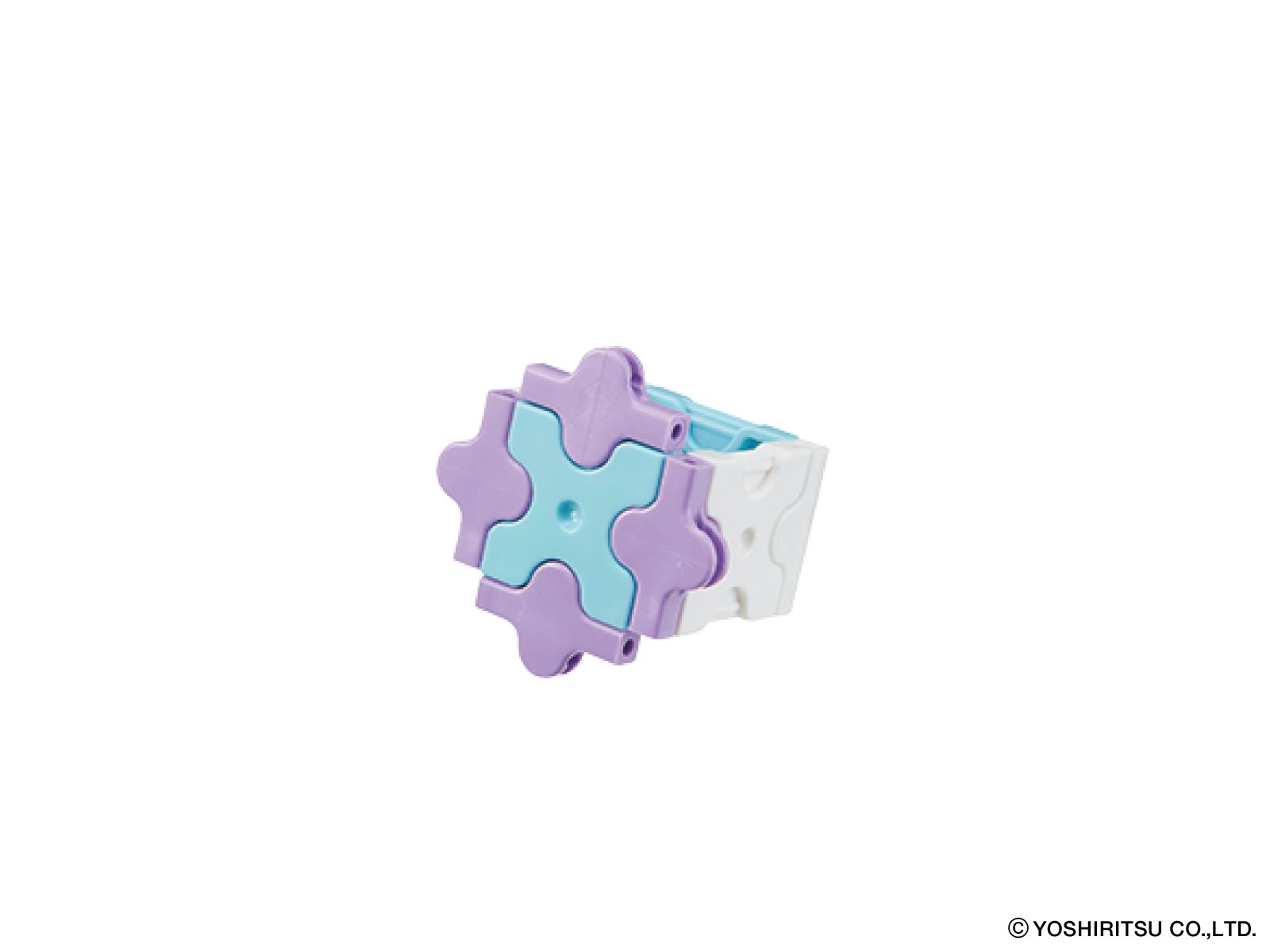 Bộ xếp hình sáng tạo tí hon LaQ Sweet Collection MINI LAVENDER - Chủ đề Ngọt ngào bé gái (Màu TÍM) 62 mảnh ghép