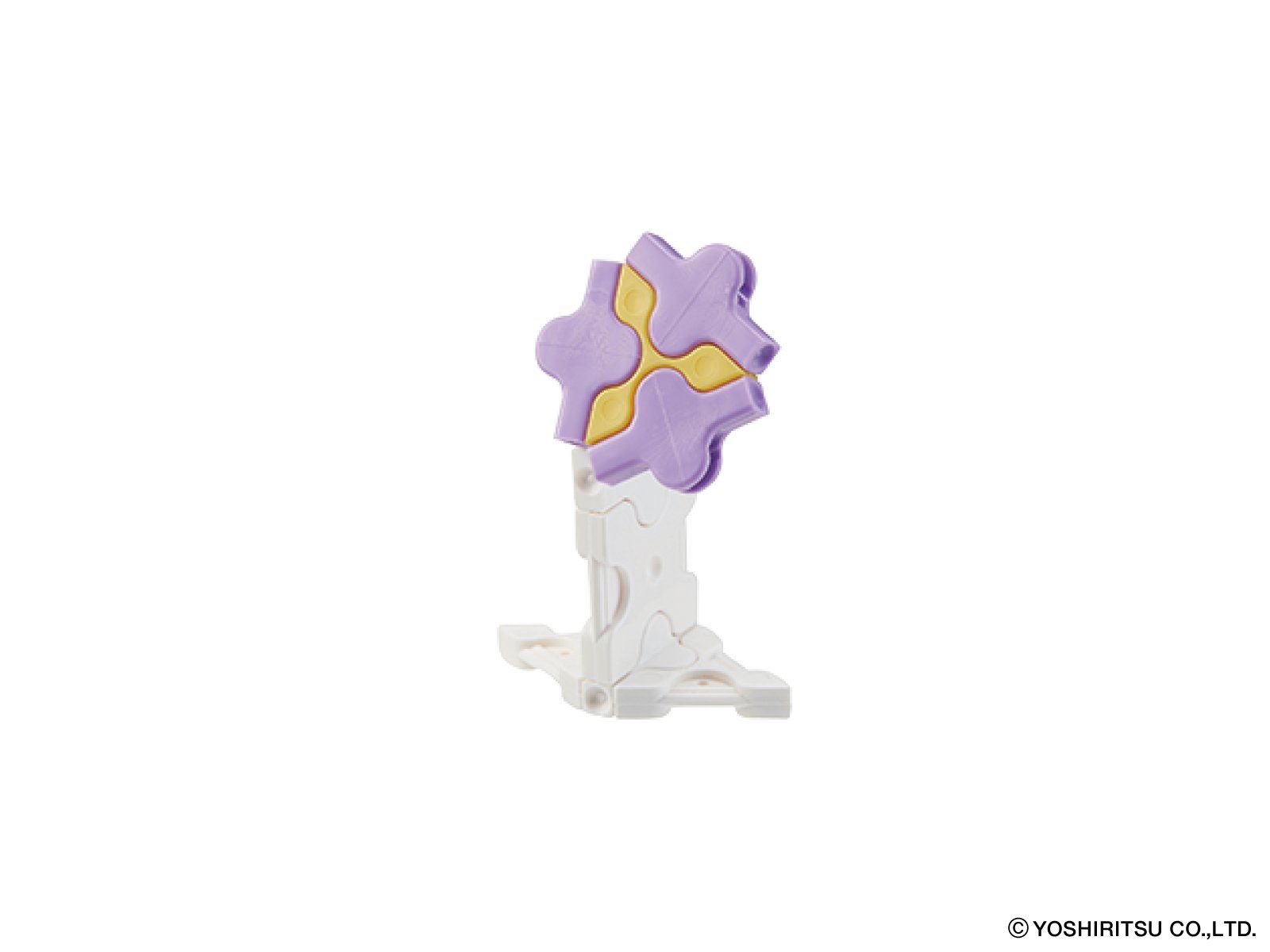 Bộ xếp hình sáng tạo tí hon LaQ Sweet Collection MINI LAVENDER - Chủ đề Ngọt ngào bé gái (Màu TÍM) 62 mảnh ghép