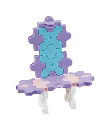  Bộ xếp hình sáng tạo tí hon LaQ Sweet Collection MINI LAVENDER - Chủ đề Ngọt ngào bé gái (Màu TÍM) 62 mảnh ghép 