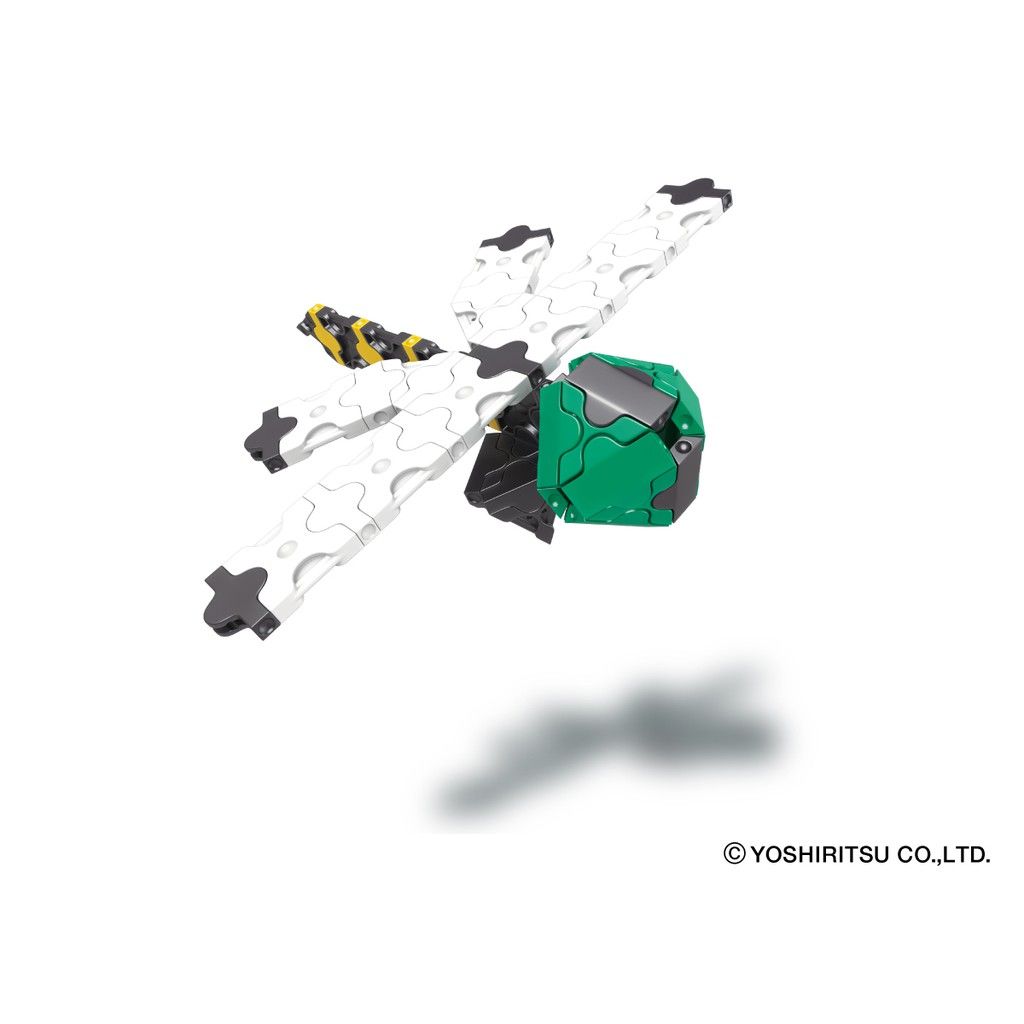 Bộ xếp hình sáng tạo tí hon LaQ Insect World MINI JUMBO DRAGONFLY - Chủ đề Thế giới Côn trùng (Chuồn chuồn) 65 mảnh ghép