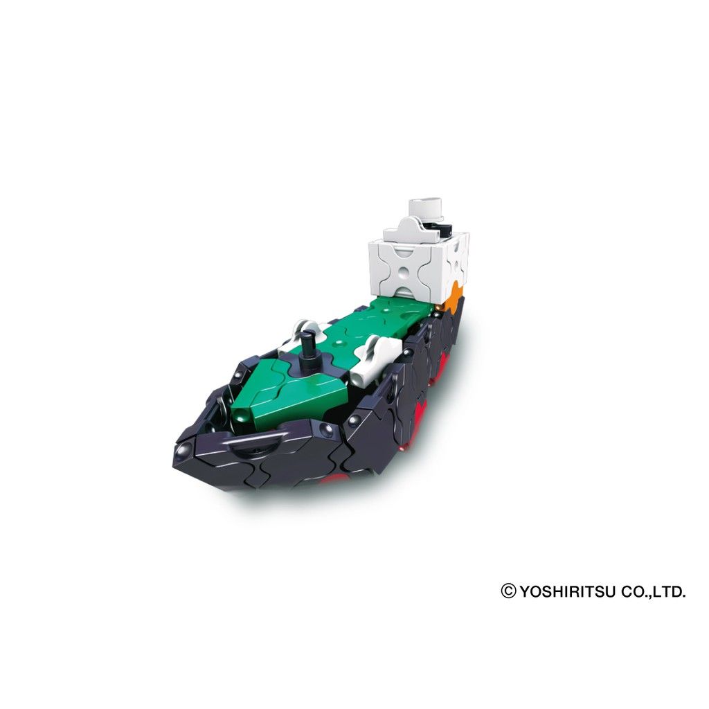 Bộ xếp hình tí hon LaQ Hamacron Constructor MINI TANKER - Chủ đề Phương tiện giao thông (Tàu chở dầu/hàng) 74 mảnh ghép