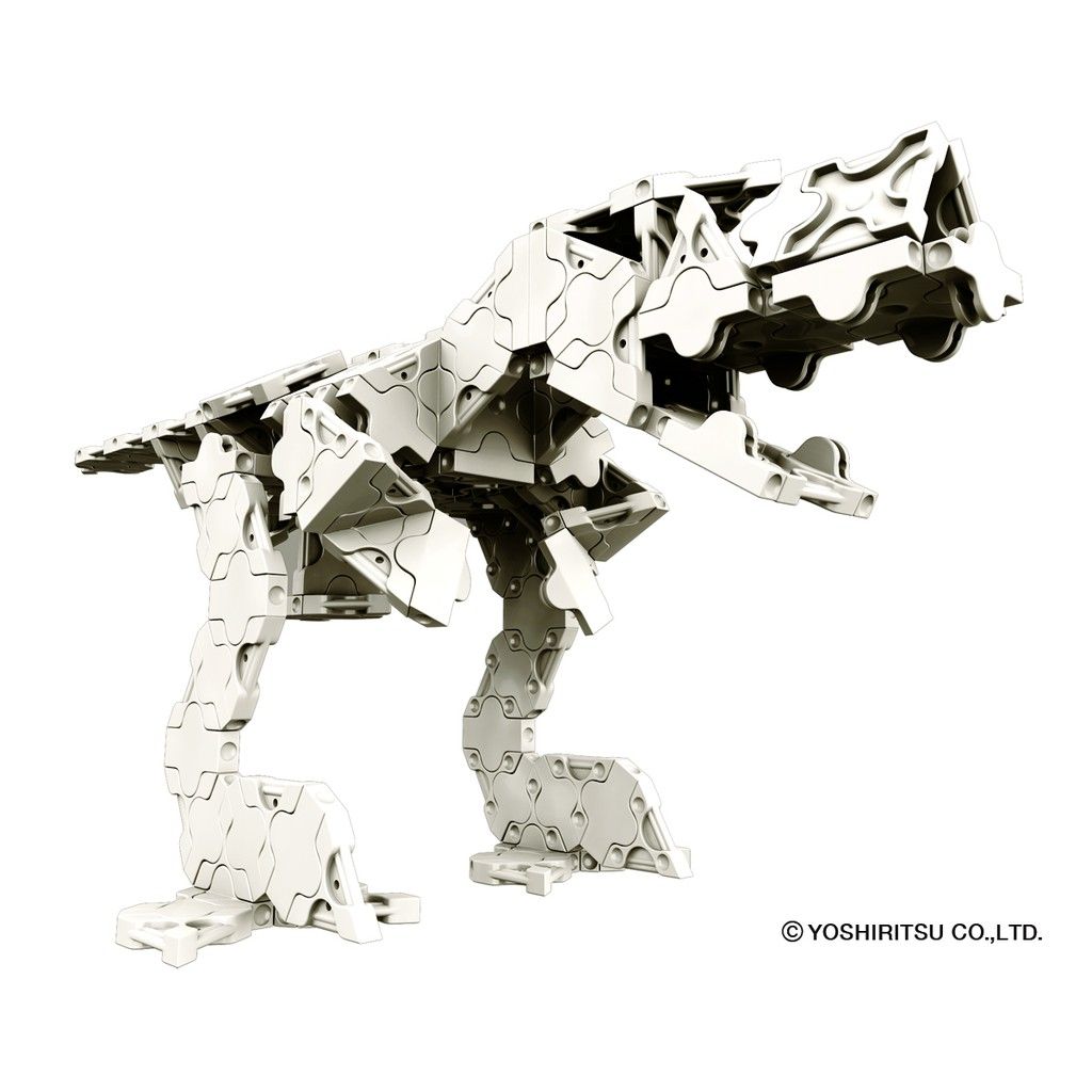  Bộ xếp hình sáng tạo LaQ Dinosaur World DINO SKELETON - Chủ đề Thế giới Khủng long (Bộ xương khủng long) 220 mảnh ghép 