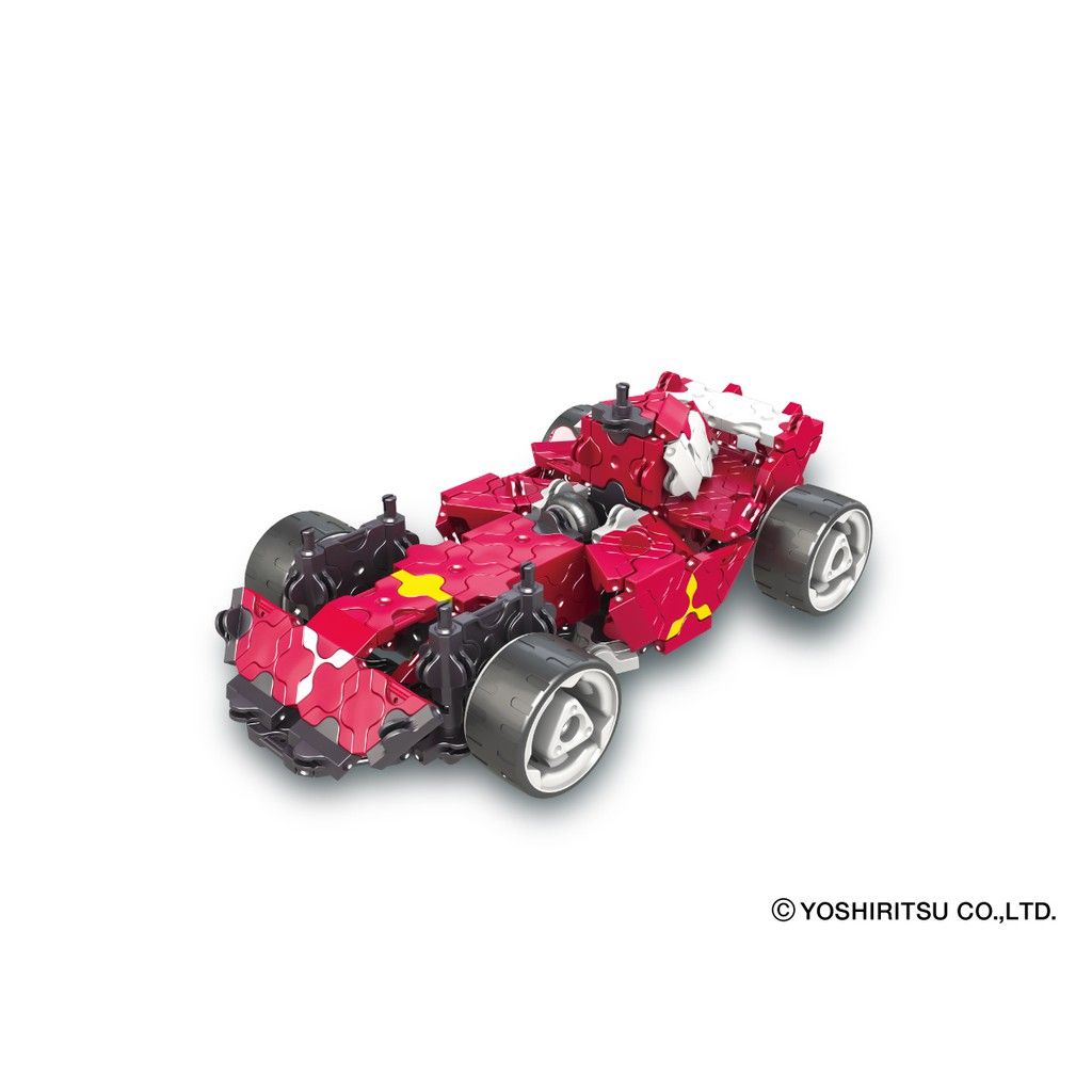Bộ xếp hình sáng tạo LaQ Hamacron Constructor SPEED WHEELS - Chủ đề Phương tiện giao thông (Xe đua) 780 mảnh ghép