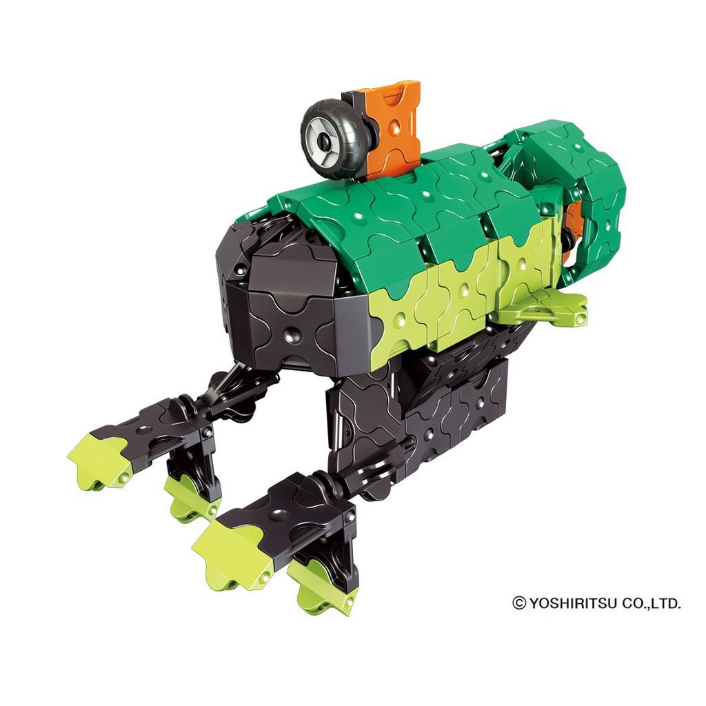 Bộ xếp hình sáng tạo LaQ Buildup Robot JADE - Chủ đề Sáng tạo Rô bốt (JADE) 310 mảnh ghép và 10 chi tiết Hamacron