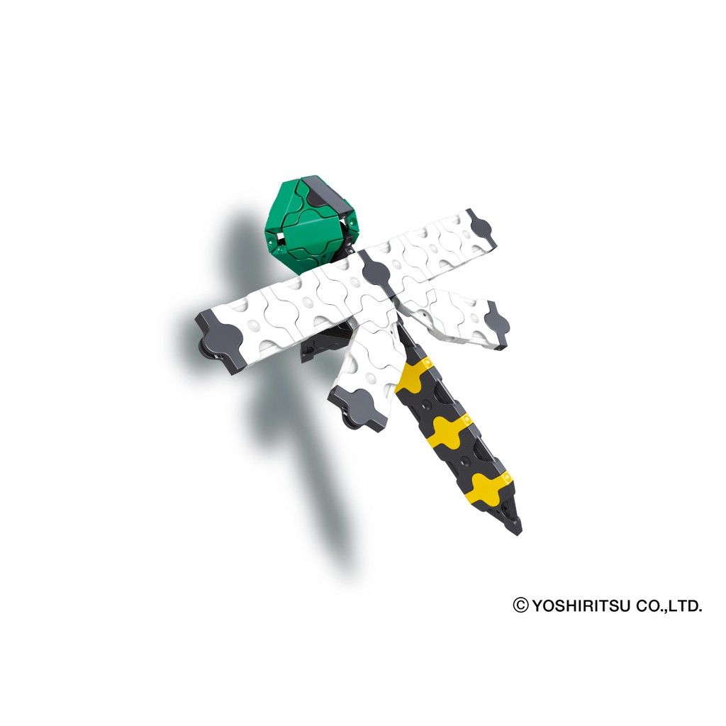 Bộ xếp hình sáng tạo tí hon LaQ Insect World MINI JUMBO DRAGONFLY - Chủ đề Thế giới Côn trùng (Chuồn chuồn) 65 mảnh ghép