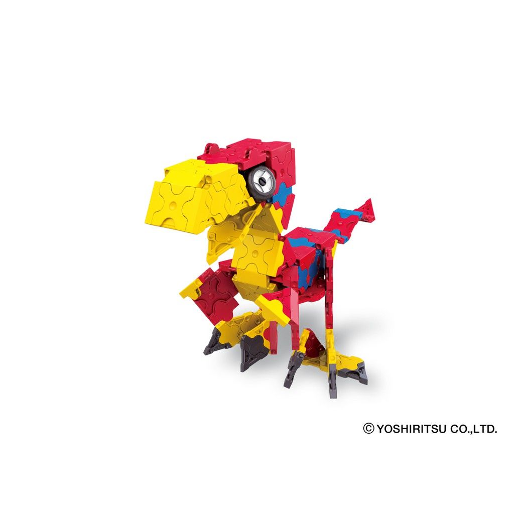 Bộ xếp hình sáng tạo LaQ Dinosaur World TYRANNOSAURUS - Chủ đề Thế giới Khủng long (Khủng long bạo chúa) 300 mảnh ghép