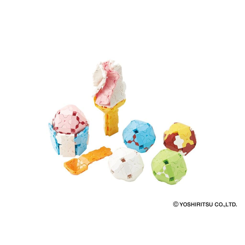 Bộ xếp hình sáng tạo LaQ Sweet Collection SWEETS PARTY - Chủ đề Ngọt ngào bé gái (Bữa tiệc ngọt ngào) 825 mảnh ghép
