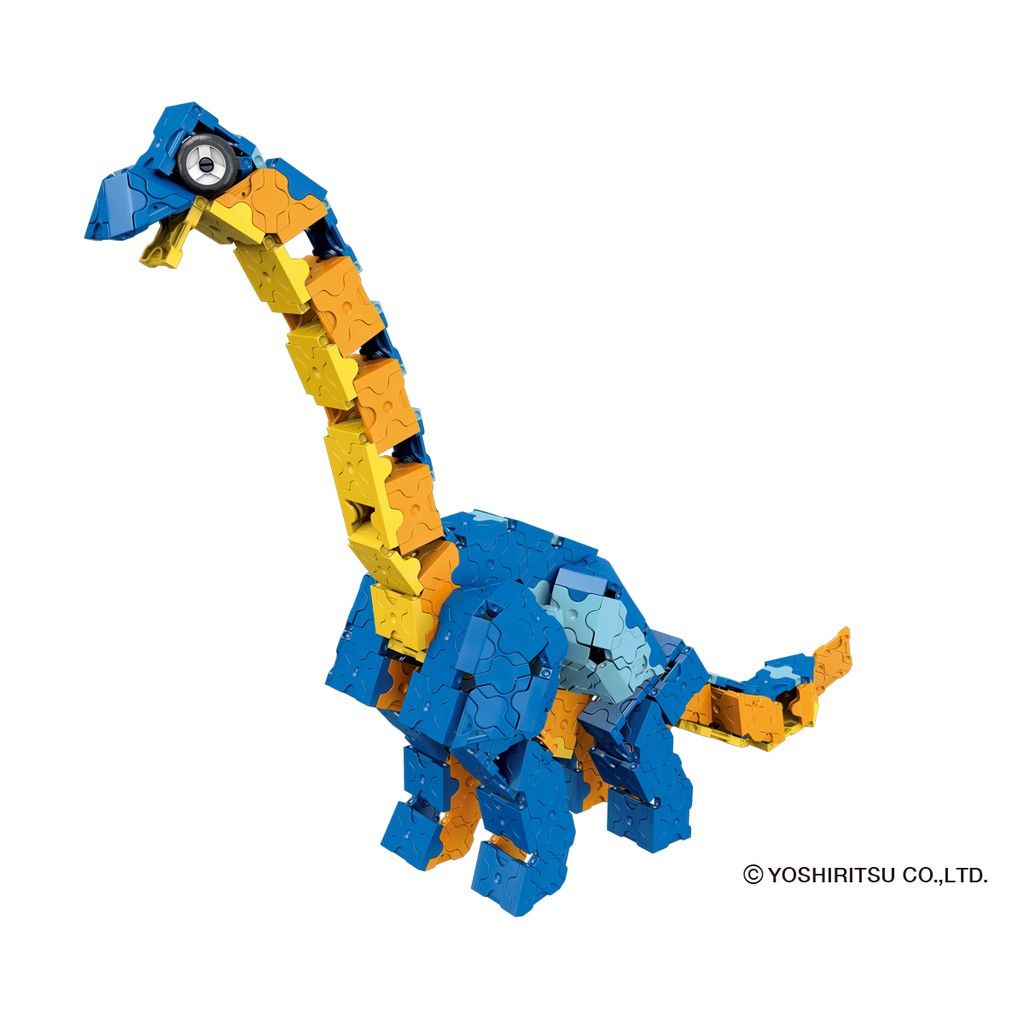 Bộ xếp hình sáng tạo LaQ Dinosaur World DINO KINGDOM - Chủ đề Thế giới Khủng long (Vương quốc) 980 mảnh ghép