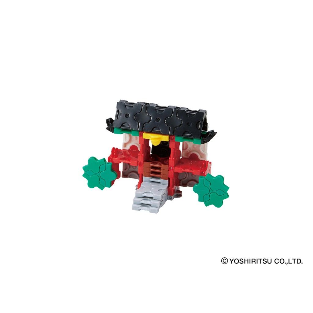 Bộ xếp hình sáng tạo LaQ SHRINE - Chủ đề Văn hóa Nhật Bản (SHRINE) 90 mảnh ghép