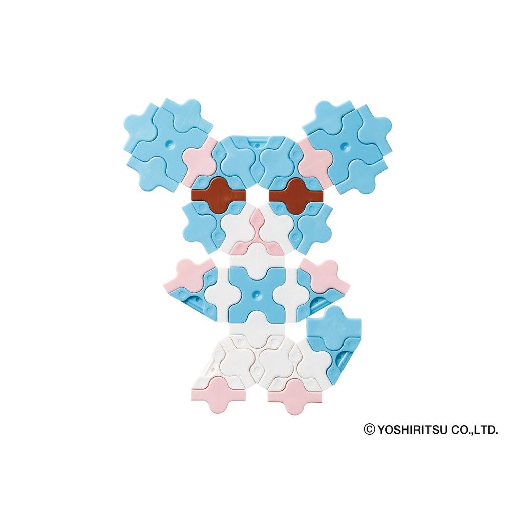  Bộ xếp hình sáng tạo tí hon LaQ Sweet Collection MINI SKY BLUE - Chủ đề Ngọt ngào bé gái (Màu xanh da trời) 62 mảnh ghép 