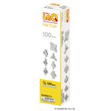  Bộ xếp hình sáng tạo LaQ Free Style 100 GRAY - Chủ đề Tự do sáng tạo (Màu XÁM) 100 mảnh ghép, đủ 7 loại mảnh ghép 