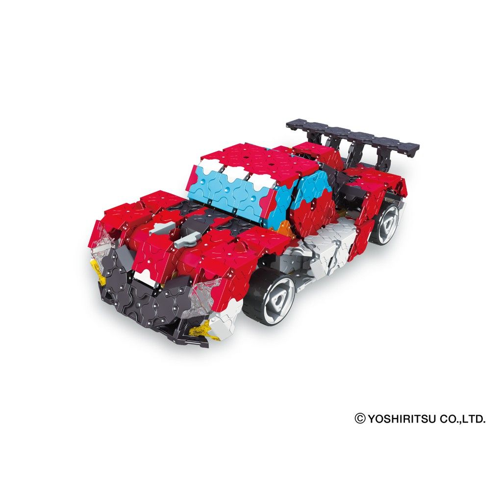 Bộ xếp hình sáng tạo LaQ Hamacron Constructor SPEED WHEELS - Chủ đề Phương tiện giao thông (Xe đua) 780 mảnh ghép