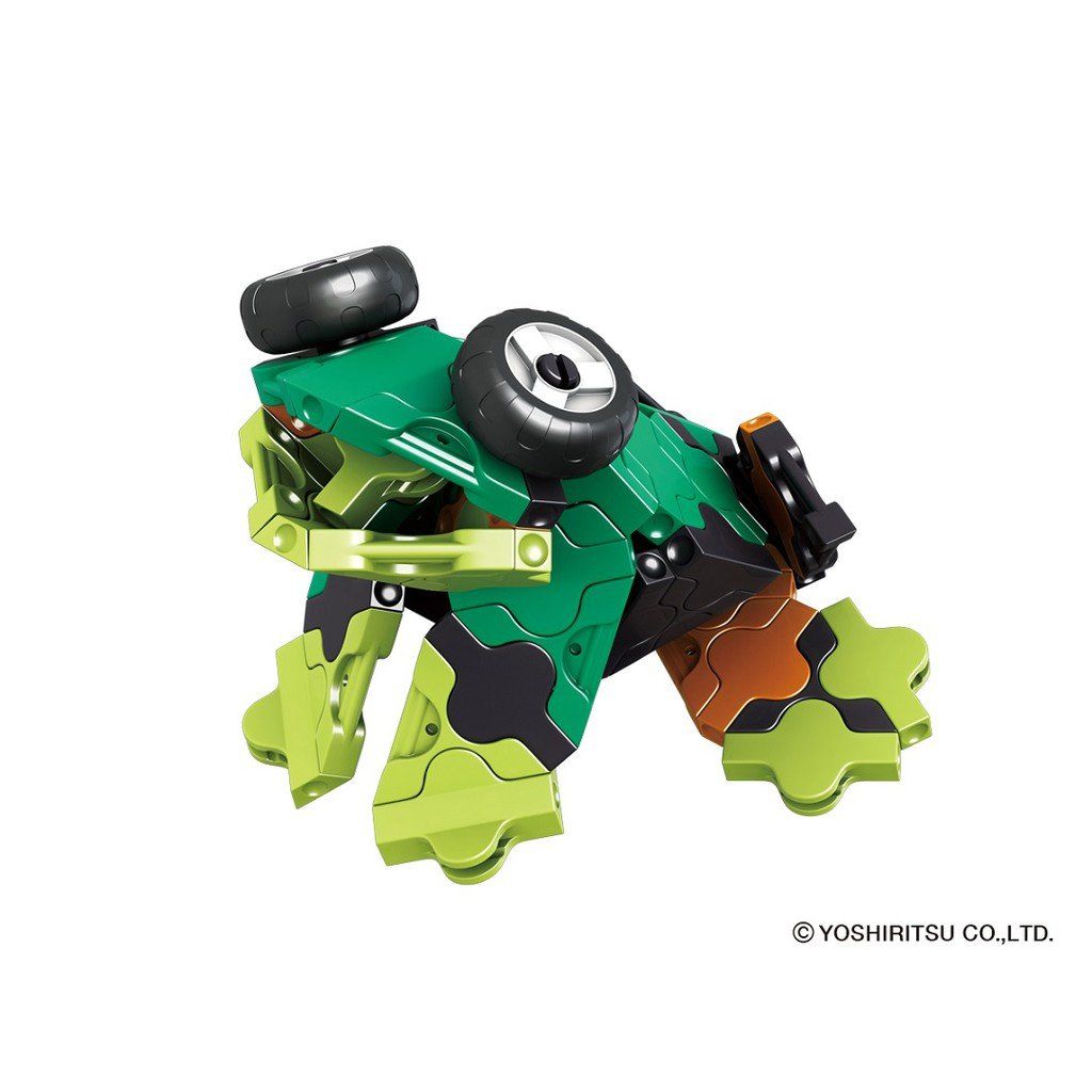 Bộ xếp hình sáng tạo LaQ Buildup Robot JADE - Chủ đề Sáng tạo Rô bốt (JADE) 310 mảnh ghép và 10 chi tiết Hamacron