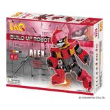  Bộ xếp hình sáng tạo LaQ Buildup Robot ALEX - Chủ đề Sáng tạo Rô bốt (ALEX) 310 mảnh ghép và 10 chi tiết Hamacron 