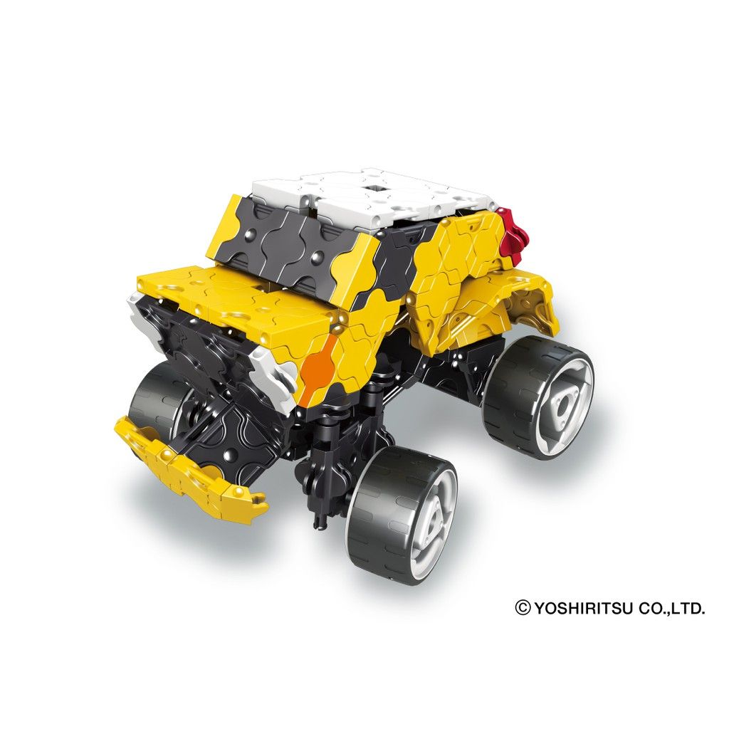 Bộ xếp hình sáng tạo LaQ Hamacron Constructor MONSTER TRUCK - Chủ đề Phương tiện giao thông (Máy xúc) 165 mảnh ghép
