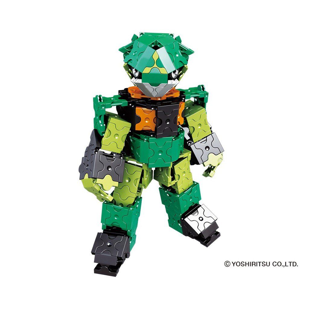 Bộ xếp hình sáng tạo LaQ Buildup Robot JADE - Chủ đề Sáng tạo Rô bốt (JADE) 310 mảnh ghép và 10 chi tiết Hamacron