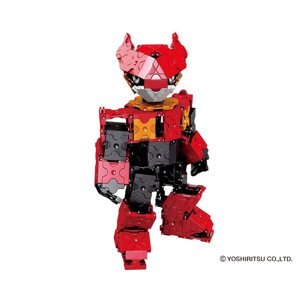 Bộ xếp hình sáng tạo LaQ Buildup Robot ALEX - Chủ đề Sáng tạo Rô bốt (ALEX) 310 mảnh ghép và 10 chi tiết Hamacron